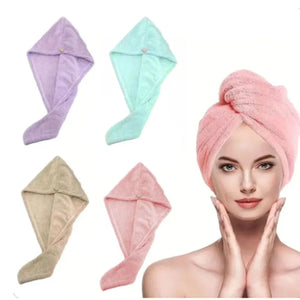 Toalla Para Secado Del Cabello Sin Friz