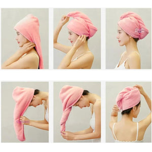 Toalla Para Secado Del Cabello Sin Friz