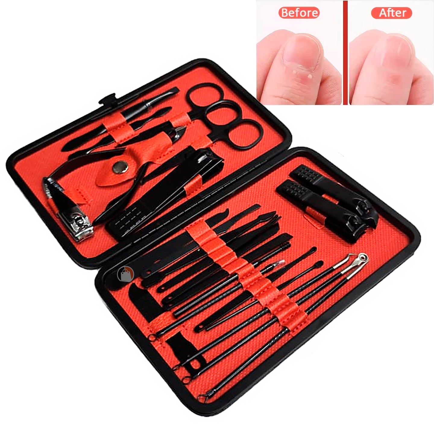 Kit De Belleza Manicura Pedicura 24 Pcs