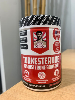 TURKESTERONE TESTOSTERONE BOOSTER OLD SCHOOL 120 CÁPSULAS