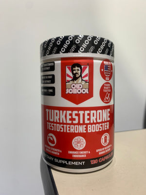 TURKESTERONE TESTOSTERONE BOOSTER OLD SCHOOL 120 CÁPSULAS
